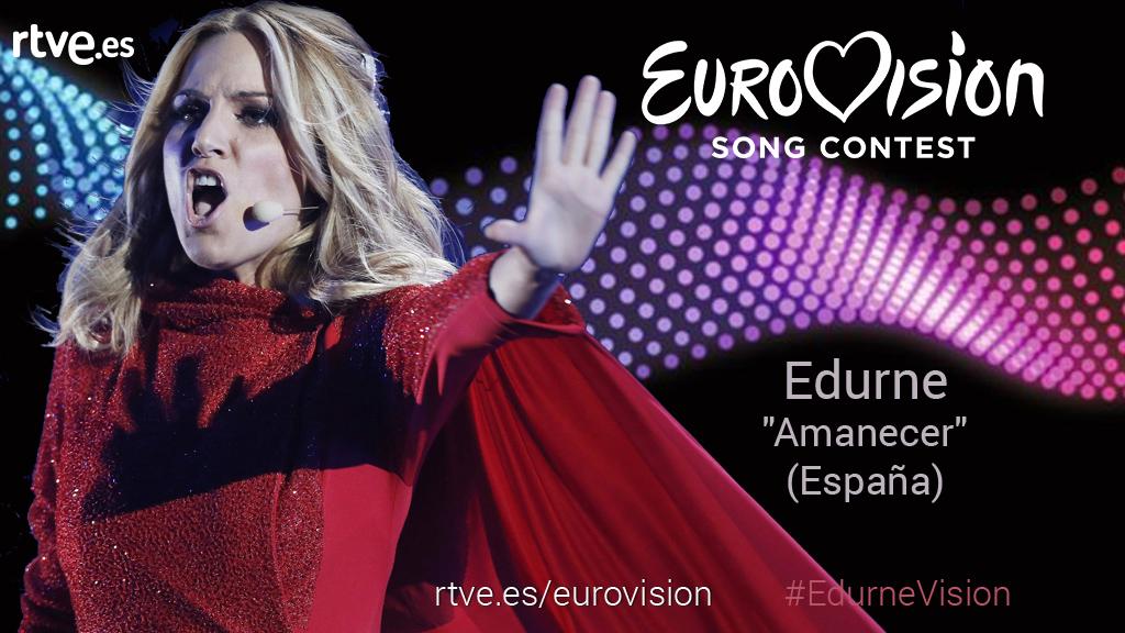 eurovision_tve's tweet photo. Ahora mismo 'Amanece' en el escenario de #Eurovision2015. Turno para @Edurnity #ESP http://t.co/27h0VfUf8i http://t.co/E2b9LFSRYR