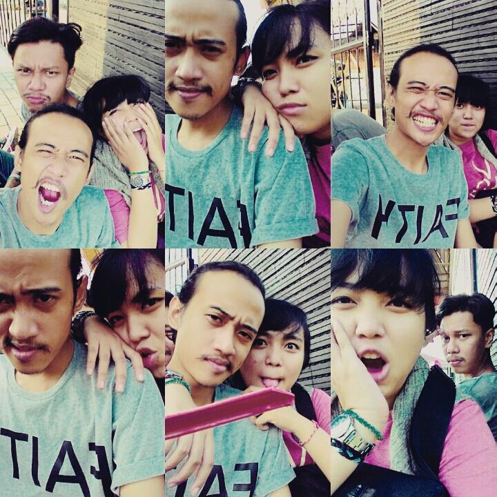 Begini lah kami dengan segala kekurangan kami .... 😀😀😀😍😘