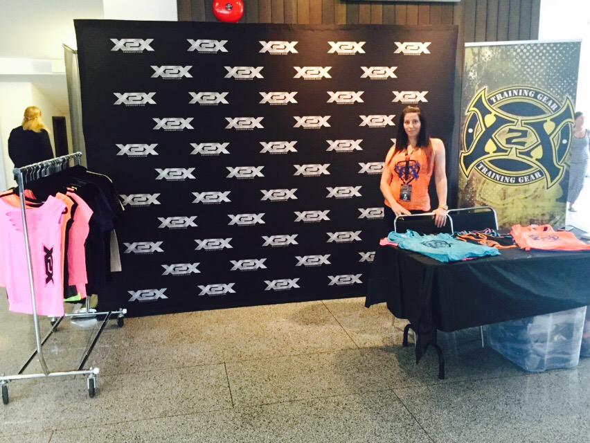 x2xgear's tweet image. All set up at the @BCABBAinfo BC Championship in #Vancouver #x2xcanada #x2xgear