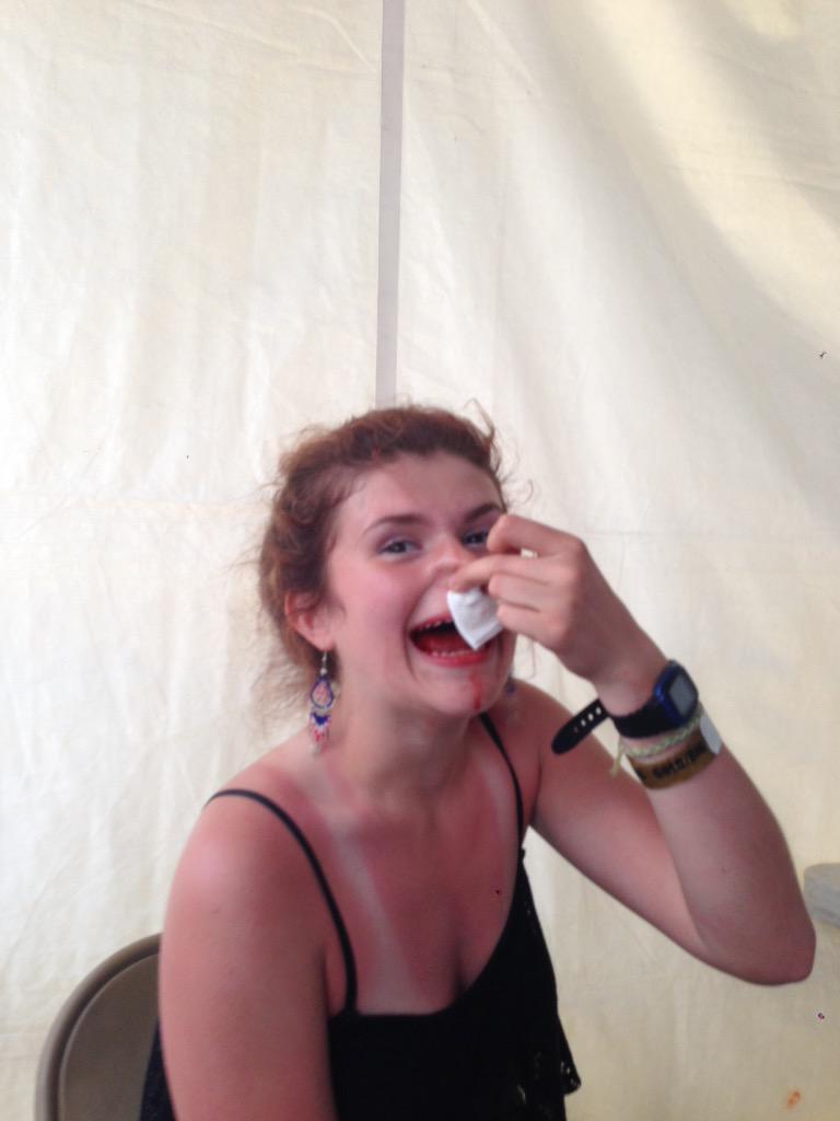 Lordofthetires1's tweet photo. Enter the moshpit as a peasant
Exit as a god
#blood #notpcp #sasquatchfestival2015 #GogolBordello http://t.co/zAqJiXg1gm