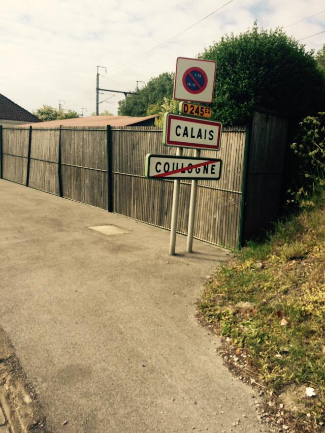 CraigSutheran's tweet photo. Day 3, Arris to Calais the long way round! Must pay more attention @cattlegrid #FizzCycle http://t.co/awX8kiivoT