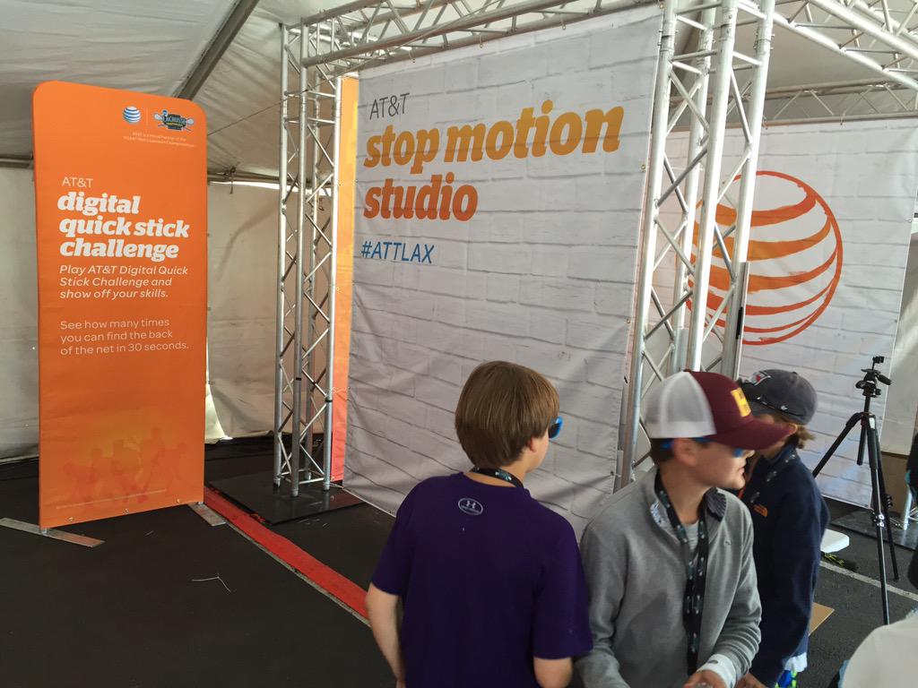 sohara12's tweet photo. @ATT gets fans to engage devices through an interactive lacrosse game @NCAA Lacrosse Championships #ATTLAX #sportsbiz http://t.co/PvJVy7I7ns