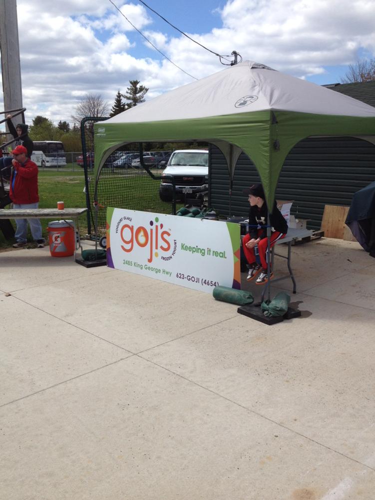 Great day for <a href="/ChathamIronmen/">IronmenBaseball</a> home opener with Gojis.  We'll be at all Ironmen home games this year