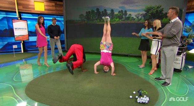 Happy Birthday, Come back to for another headstand competition!  