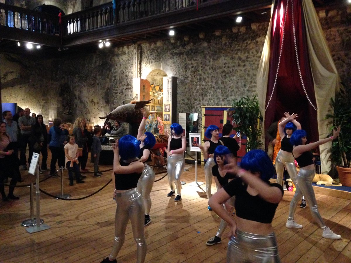 NorwichCastle's tweet photo. This time last week, we hope you enjoyed it as much as we did #MatN2015 #KoonsCollab http://t.co/h6uThzaa8P