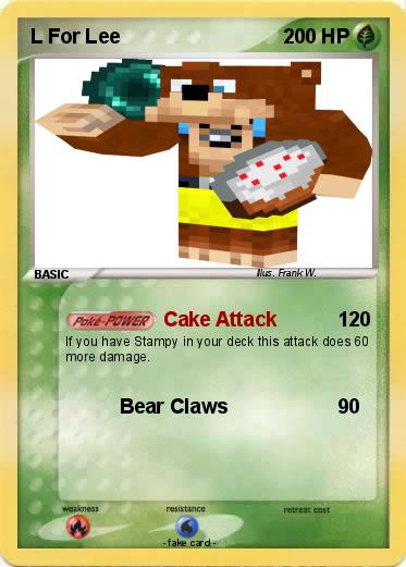 akarda736's tweet photo. @stampylongnose Hey Stampy I made a pokemon card for you. I have been watching your videos since three years http://t.co/ImzGNCE7uX