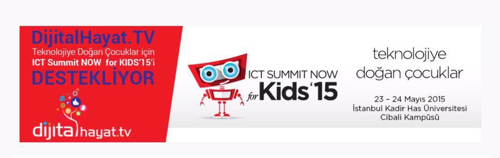 Dijital Medya Sponsoru olduğumuz <a href="/BZcocuk/">BilişimZirvesi Çocuk</a>'tan çok özel röportajlar yakında dijitalhayat.tv'de.. <a href="/khasedutr/">Kadir Has Üniversitesi</a>