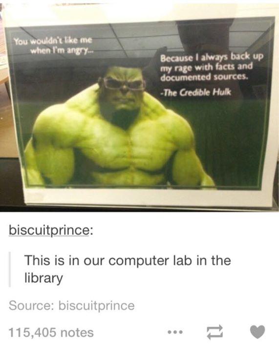 gretashootit's tweet image. Hulk aiuta la #crapdetection.