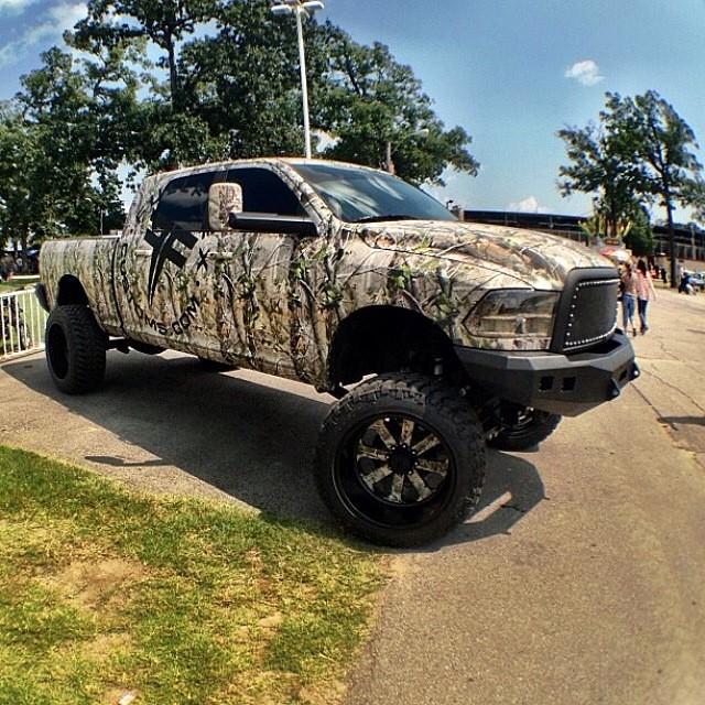 Dodge Ram 4 камуфляж
