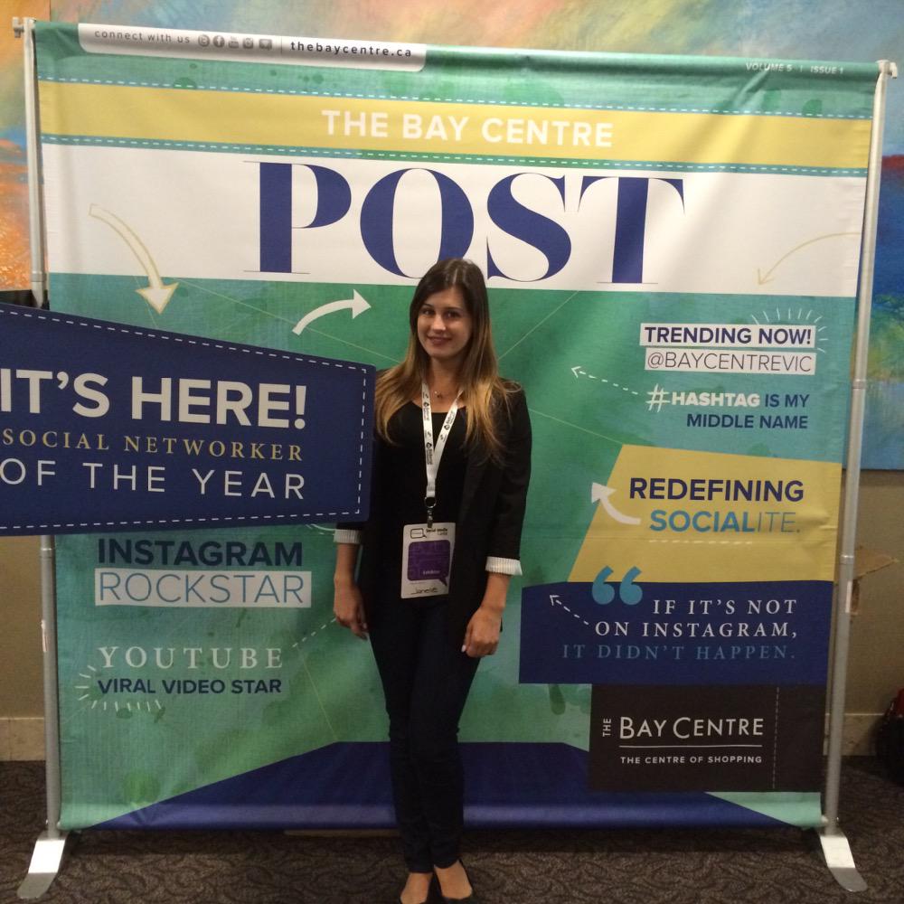 janellemaier's tweet photo. Social media networker of the year! #smcamp @thebaycentre http://t.co/rU6bw2m4xI