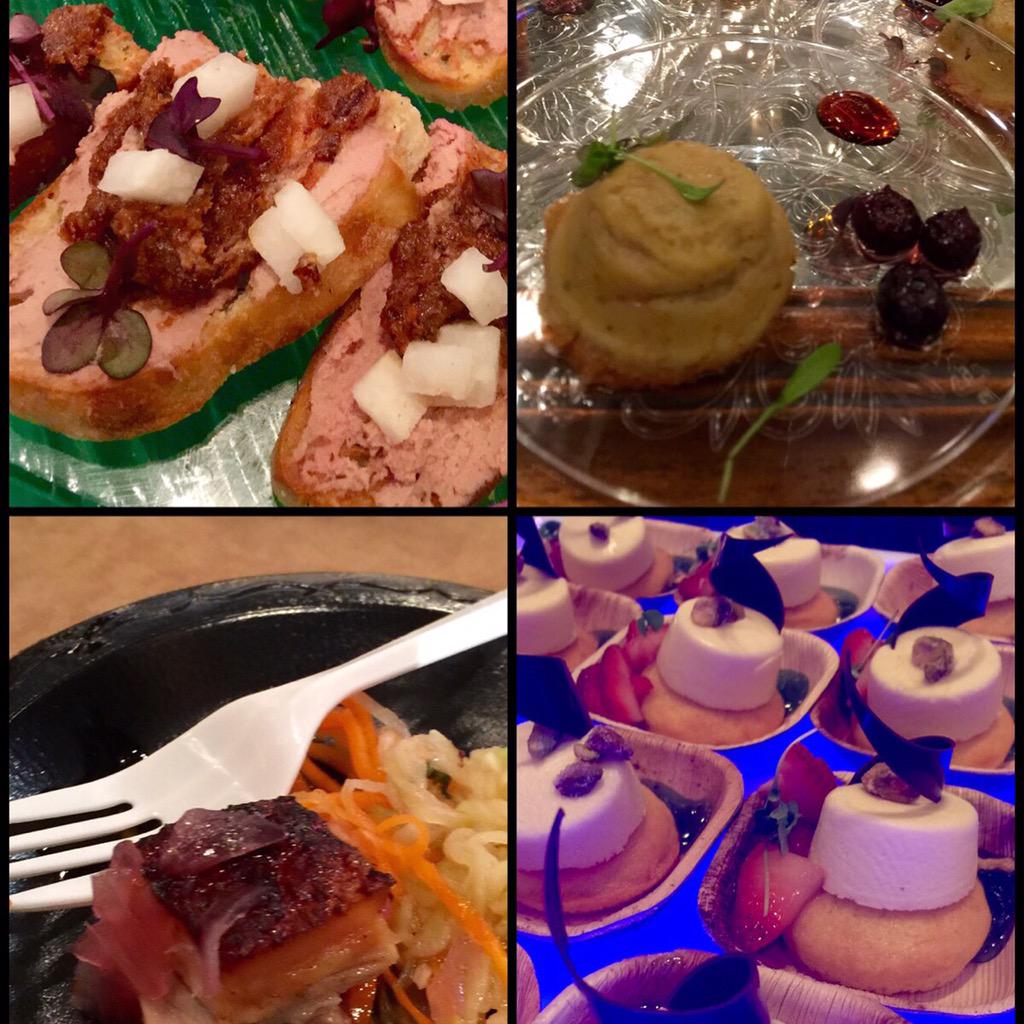 welike2cook's tweet photo. Fabulous fare at @nowfe #GrandTasting! @bombayclubnola @delgadocc @BarefootWine @MoisesWines @JLohrWines #NOWFE2015 http://t.co/BfDQ7yZuT7