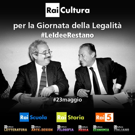 RaiCultura's tweet photo. “In questo paese per essere credibile devi essere ammazzato” #Falcone http://t.co/5xdlIow6pO #LeIdeeRestano http://t.co/XECIDcSwzf