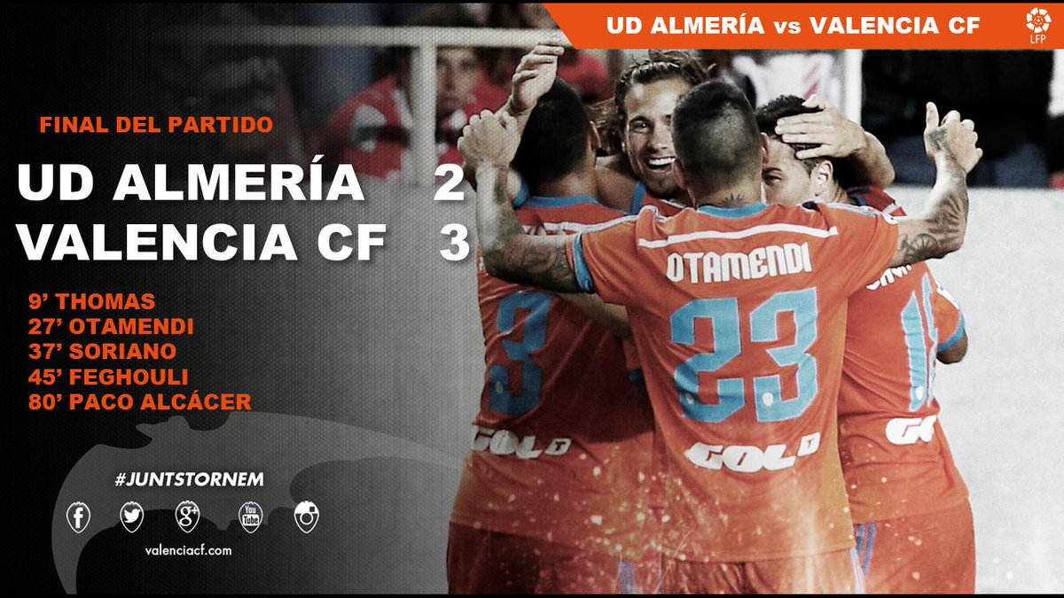 valenciacf's tweet photo. FINAL DEL PARTIDO - El @valenciacf finaliza @LaLiga en cuarta posición  #JuntsTornem http://t.co/9smOZfpiOY