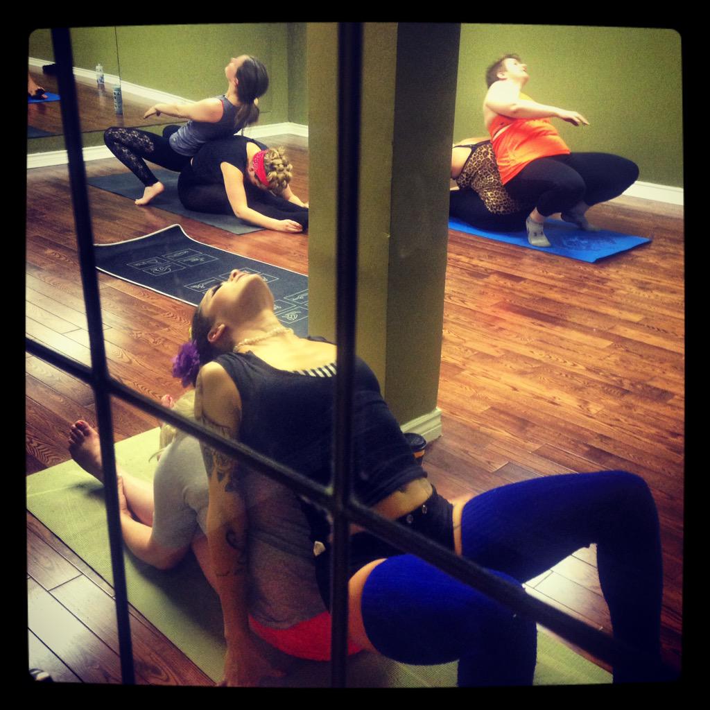 TBTCollective's tweet photo. Check out the partner stretching with @saint_stella in "Flexibility"! Everything's just more fun with a partner! http://t.co/djpQXusSYI