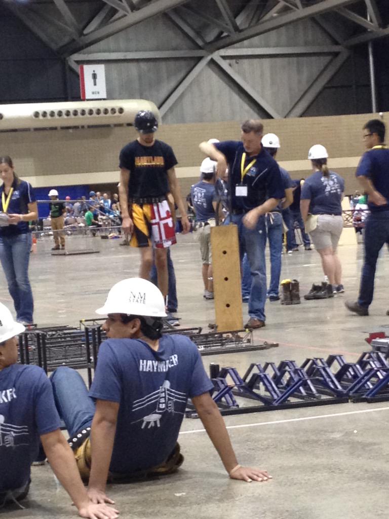UMDSteelBridge's tweet photo. #NSSBC2015 http://t.co/5gRwqKOd2f