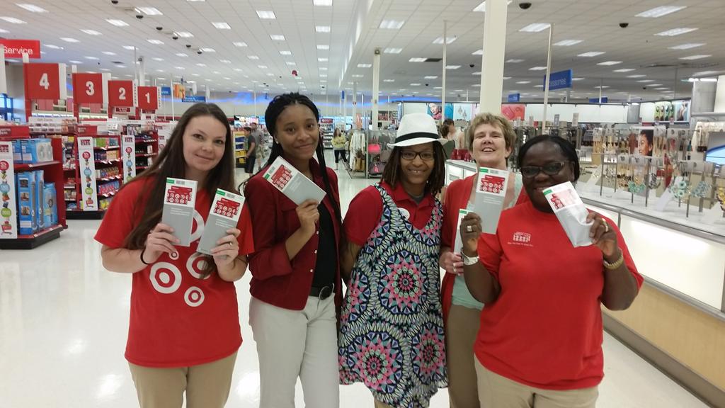 TargetTrent's tweet photo. Each of these lovely ladies has a RedCard before handoff. That's what we do at #TheGreat1788 @lewmeg2 @TheNormalQ http://t.co/8CuErL0G5H