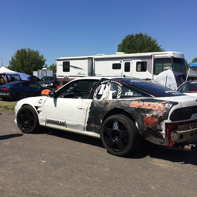 RyanTuerck's tweet photo. I just can't have nice things. #missilecar #tuerckd #EastCoastBash #tireexplosion http://t.co/L9GJpxImVe