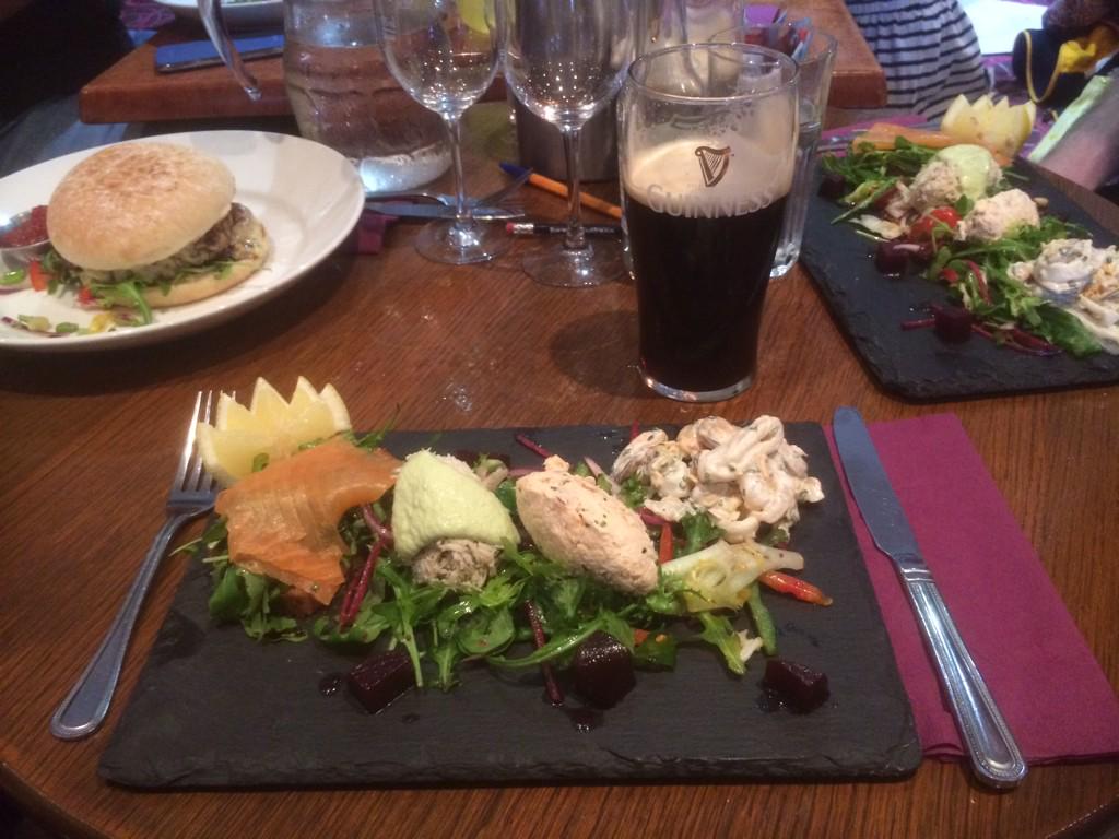 PJ_Carey's tweet photo. Enjoyed seafood platter @marinehotelni Rathlin Sound Maritime Festival http://t.co/ZGJHJPNOEz