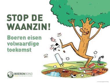 HJSchukkert's tweet photo. #Belgen voeren #campagne te wijzen op #onhaalbare milieu regelgeving die agrarischebedrijven wordt opgelegd @LTONoord http://t.co/D4cISYTtZd