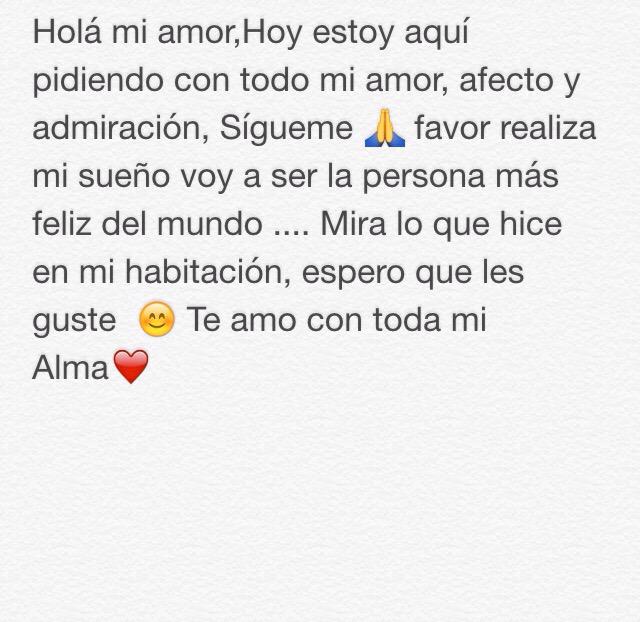 hipnotizanahi's tweet photo. Un día Dios me dijo en voz baja, no te rindas te puedes simplemente creer en mí @Anahi 👼💪💝💝 http://t.co/WwBN1t2kZz