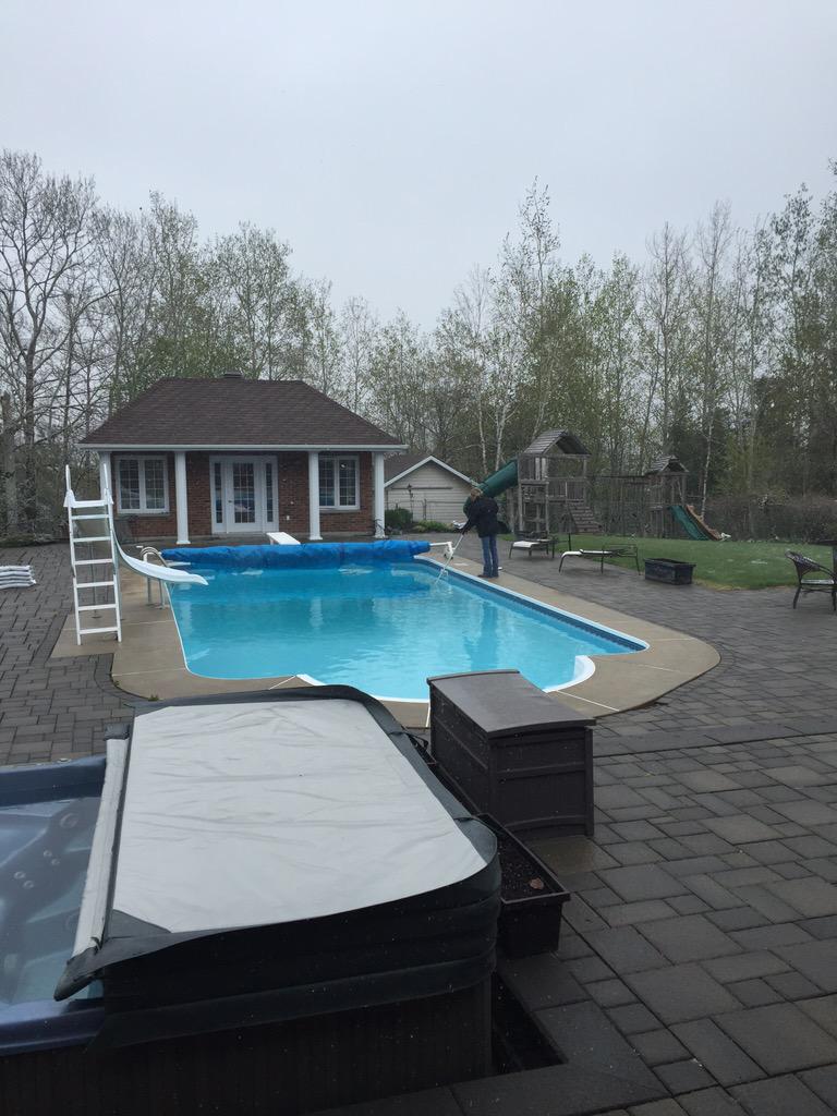 No matter the weather in Timmins, pool doctor still maintains pools and hot tubs