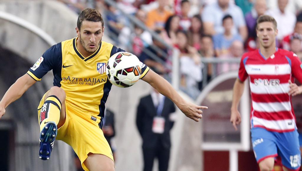 Koke6's tweet photo. ¡Objetivo cumplido! ¡Enhorabuena equipo! ¡Y gracias afición por otro año de un apoyo increíble! #AúpaAtleti http://t.co/P5yAa3ryuU