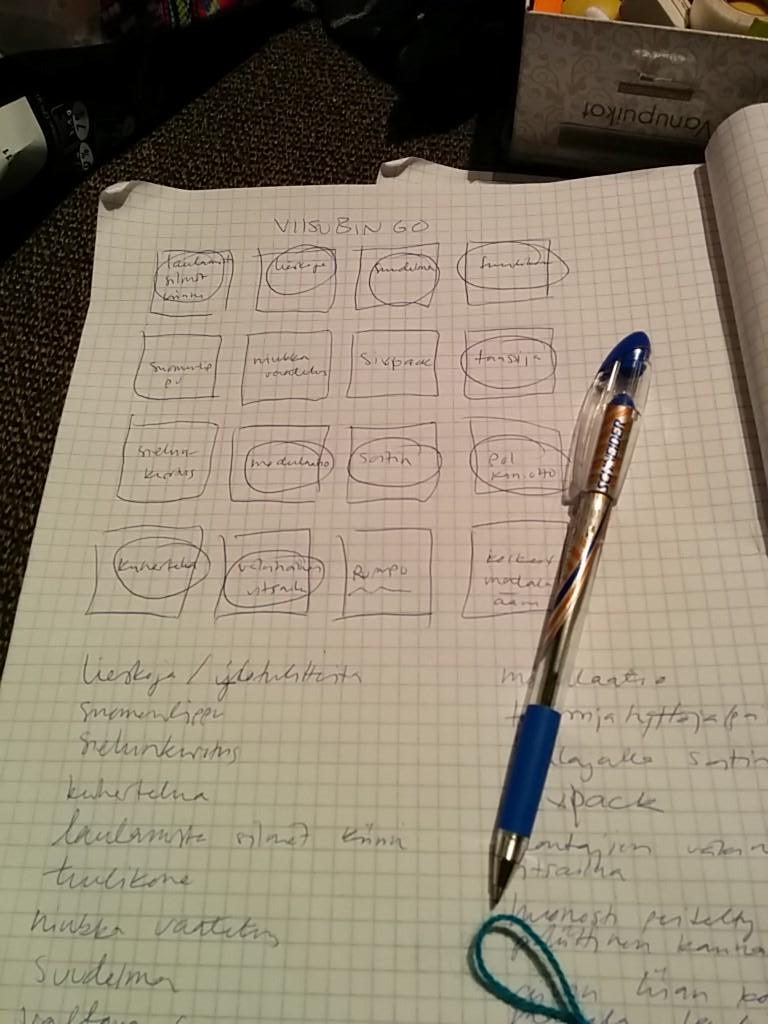 NorissaD's tweet photo. #bingo ! #euroviisut http://t.co/sdHAi4kH10
