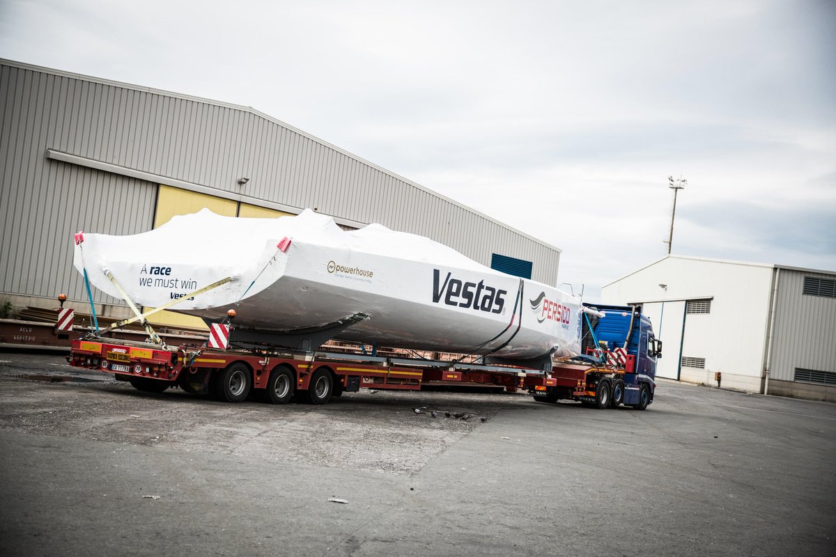 theoceanrace's tweet photo. New photos from @TeamVestasWind's journey from Italy to Portugal to rejoin the race on Leg 8! #VOR http://t.co/B7fyhBKGN3