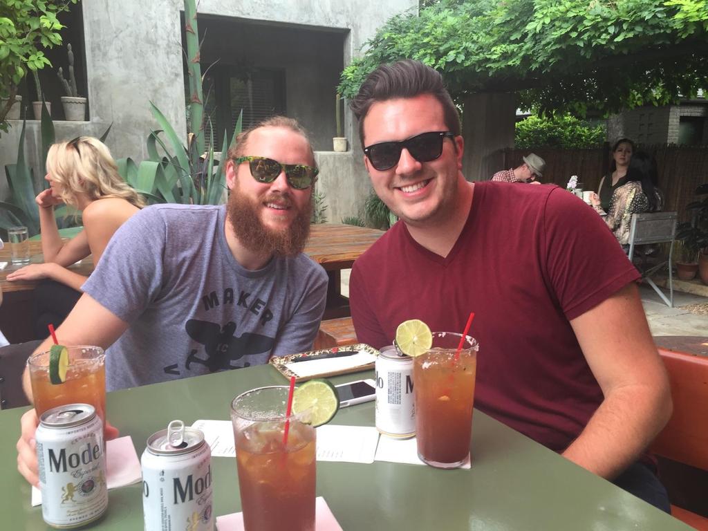 Goings_peter's tweet photo. Caught in a rainstorm,  good thing the micheladas are good @SanJoseHotel http://t.co/9UDbjzrxHO