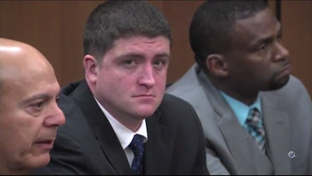 thehill's tweet image. Cleveland officer found not guilty in fatal 2012 shooting in which cops fired 137 times: hill.cm/mRZ7PWF