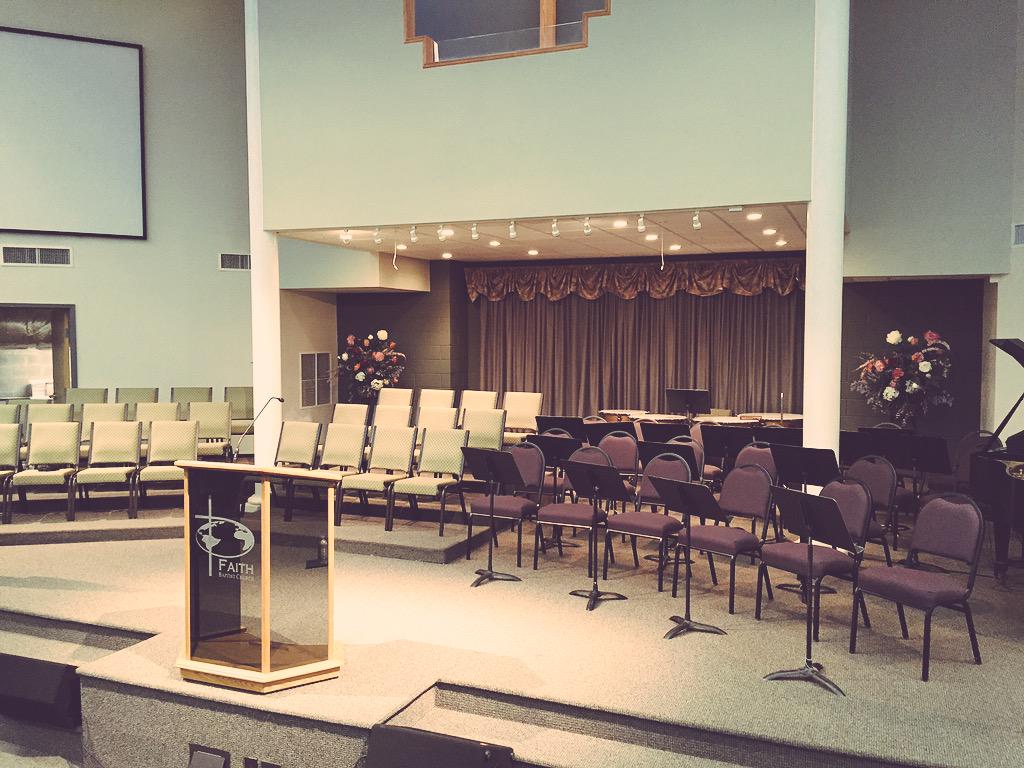 jameshpitts's tweet photo. Excited that all these chairs will be filled with amazing volunteer musicians tomorrow at @fbcfred! #EngagingFaith http://t.co/FgBRMQTdBK