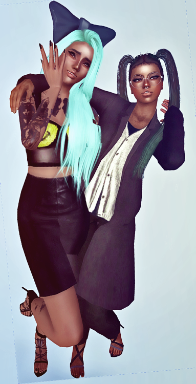 TattedPuta's tweet photo. had to snap a pic with the stylist before the wedding http://t.co/IQdIVoPADZ