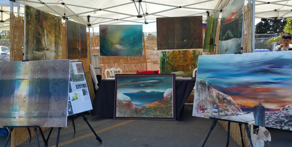 bambitrish's tweet image. Visit us at Newport Dune Waterfront Resort 10am-10pm Sat &amp;amp; Sun. Come feel our oil paintings u will be surprise