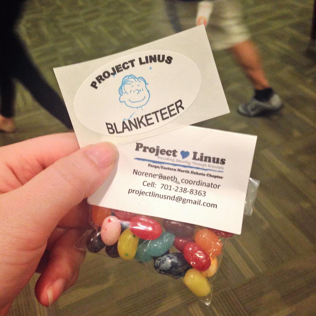 UBNRHH's tweet photo. Thanks #ProjectLinusND for the opportunity to make some #BlanketHugs ! #NACURH2015 #OCMandNEACURH http://t.co/ENdCz0MJha