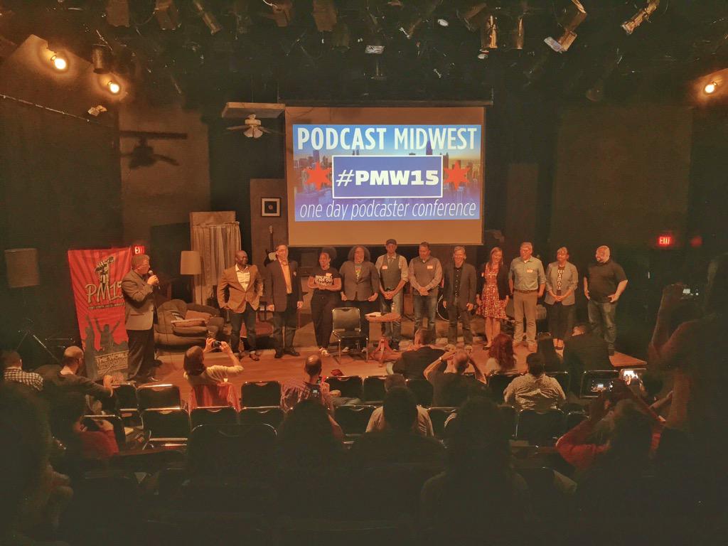 RyanRhoten's tweet photo. Take a bow! Thanks to all speakers @PodcastMidwest today! Great job. Great event! http://t.co/5dxOFlT1mE