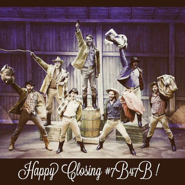 SevenBridesTour's tweet photo. Closing performance tonight! Thanks for following. See you on the flip side! #7B47B http://t.co/chV98OJfZ3