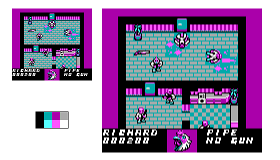 alekshaan's tweet photo. CGA Hotline Miami mockup for @pixelsWeekly #pixelart http://t.co/xErwqDMMvF
