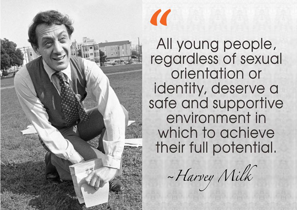 Happy Birthday to Harvey Milk! - pioneering LGBT activist & one of first openly gay politicians in US. 
