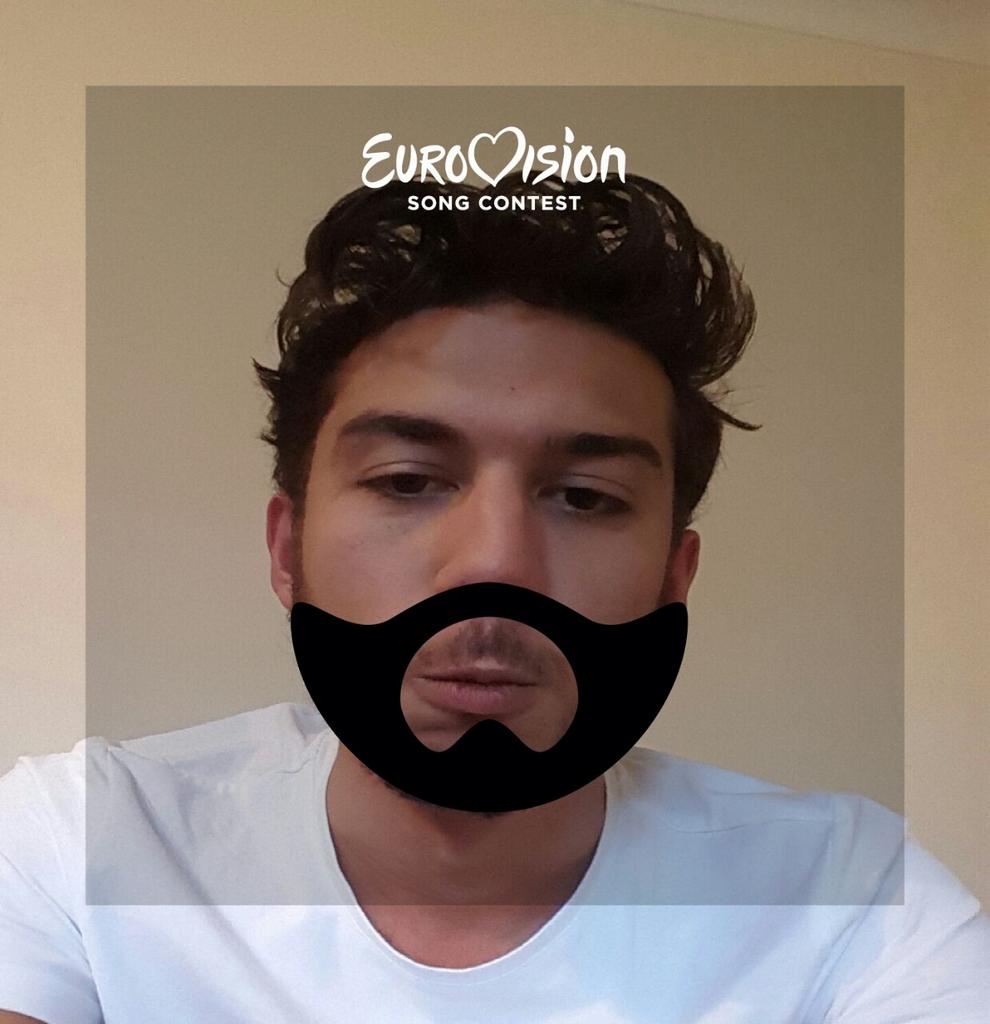 PeterWhight's tweet photo. I'm in stubble with the girlfriend for having a worse beard than conchita @aymankt @bbceurovision http://t.co/MBr1FLeL0c