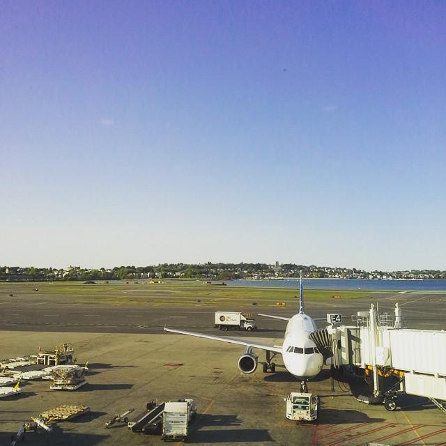 Clear Boston skies and waters. #Boston #layover #scenic #looksbetterinperson #readytogtfo … ift.tt/1ArccPJ