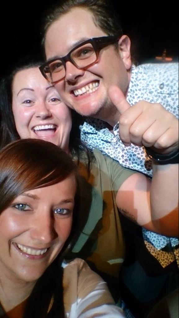 1981sanj's tweet photo. @AlanCarr you was amazing at swansea grand theatre tonight, would LOVE A FOLLOW http://t.co/G4MeCFqzDd