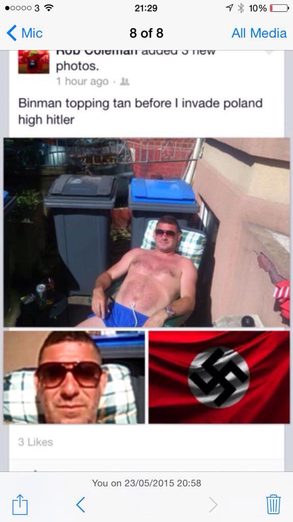 binmanponders's tweet photo. Wrong on many levels@cuntswatching http://t.co/xMNHho5csY