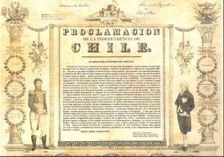 DonEfemerides's tweet photo. 12/02/1818: Bernardo O'Higgins proclama el Acta de #IndependenciaDeChile en Talca http://t.co/lnGsMe1O5j