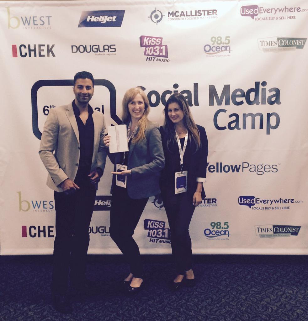 Yellow_Pages's tweet photo. CONGRATS to @ShireenYYJ from Dance Victoria, who just won our iPad giveaway at #SMCamp ! We hope you enjoy it! :) http://t.co/4co1ng26H3
