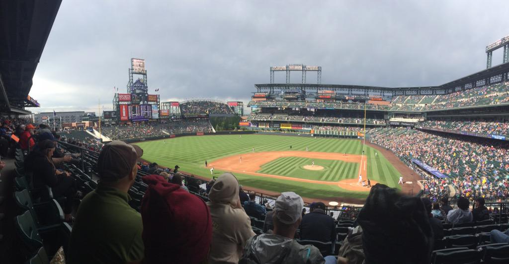 TreyLangvardt's tweet photo. @Rockies homerun! Can you find the ball? http://t.co/VKNsbMAnFi