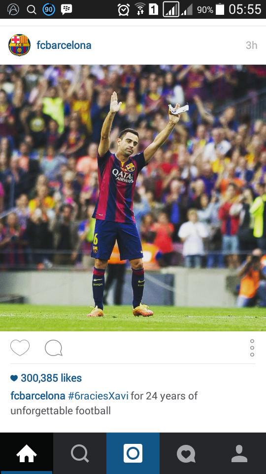 Samuel_CP9's tweet photo. #6racies Xavi! http://t.co/ZR8TbQvT49
