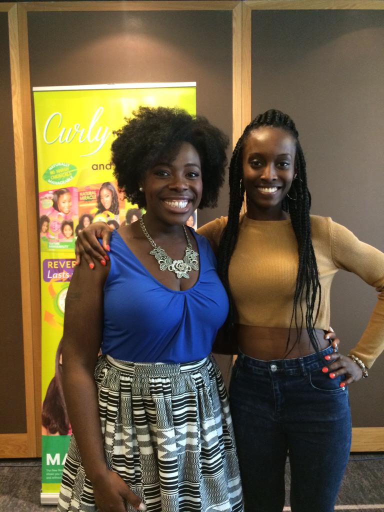 Thecurljunkie's tweet photo. @BlakIzBeautyful #curlvolution2015 I was honoured to meet this beautiful soul Thanks for coming to London xxxx😁😁 http://t.co/qPmu6yPm27