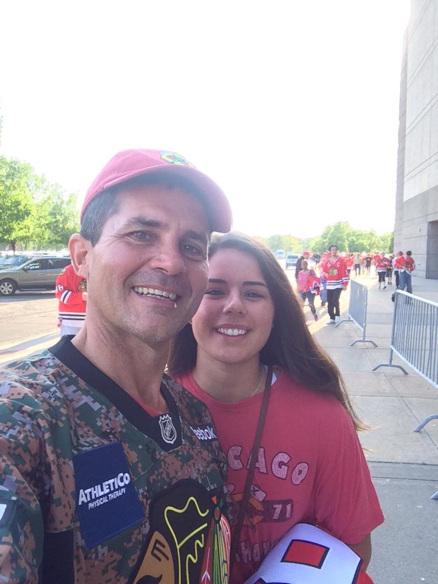 Athltcoguy's tweet photo. Let's go @NHLBlackhawks! @Athletico #shaw65 #picktoclick http://t.co/921GUncZuC