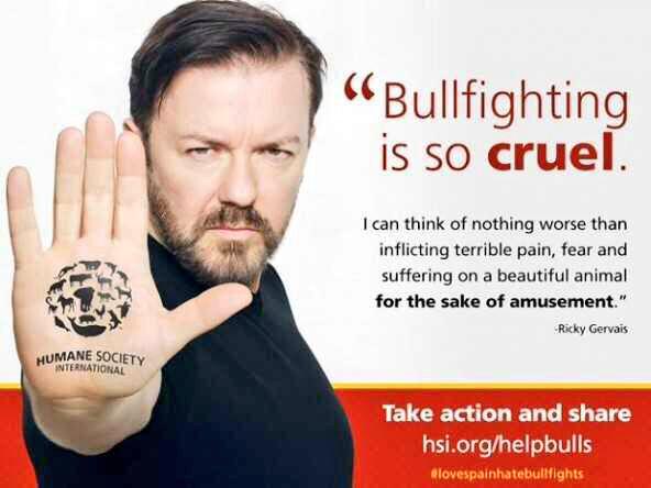 Please RT if you agree that Bullfighting has no place in a civilised society. #BanBullfighting