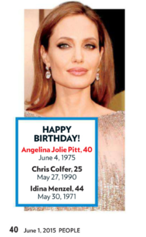\" People Magazine wishes a happy 25th birthday    crying the soul out